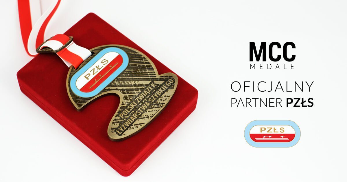 MCC Medale oficjalnym partnerem Polskiego Związku Łyżwiarstwa Szybkiego