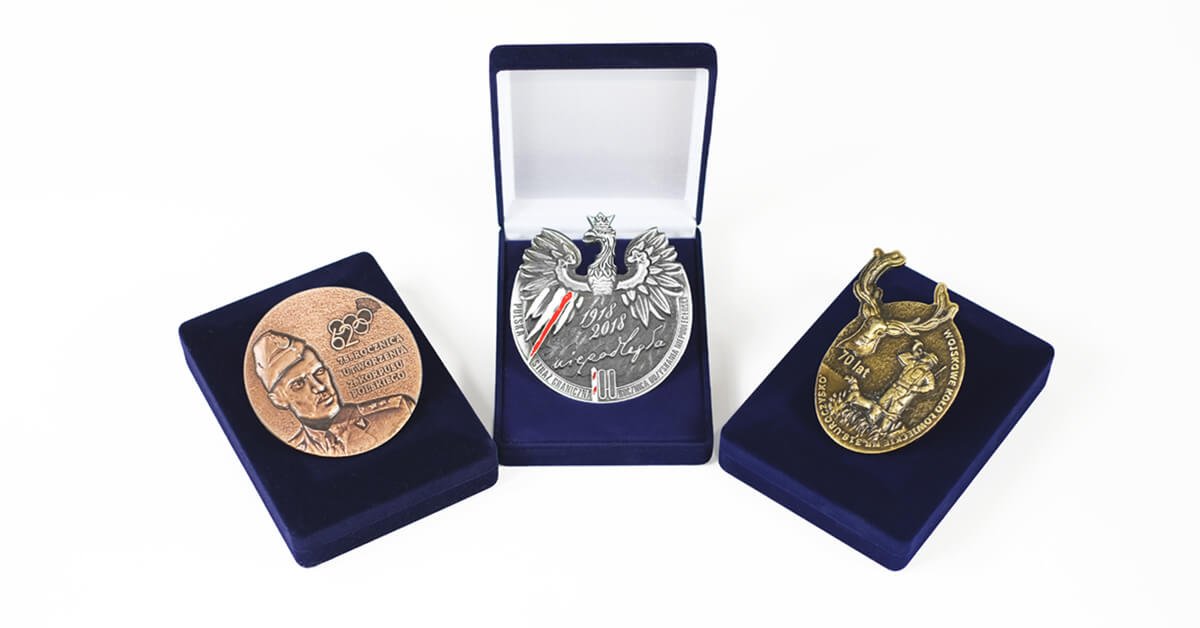 Medale okolicznościowe firmy MCC Medale produkowane na zamówienie