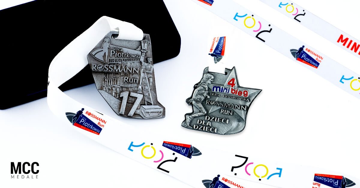Medale przygotowane na Rossmann Run