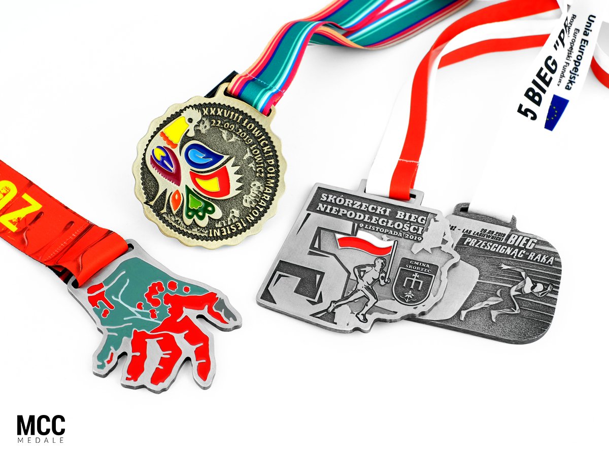 Medale na zawody biegowe