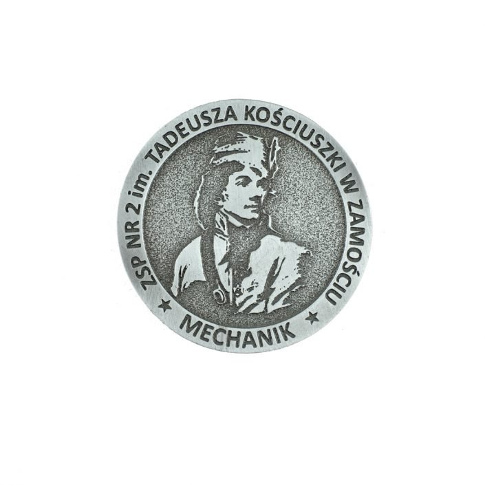 Medal metalowy i okolicznościowy na zamówienie dla szkół i ZSP od producenta MCC Medale