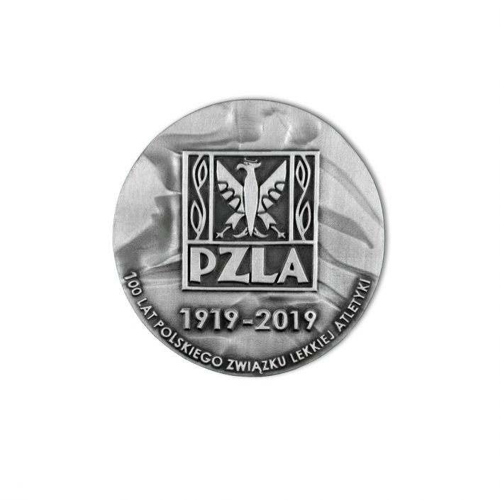 Medal dla PZLA Polski Związek Lekkiej Atletyki okolicznościowy MCC Medale rewers