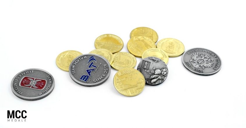 Monety kolekcjonerskie wyprodukowane przez producenta monet - MCC Medale