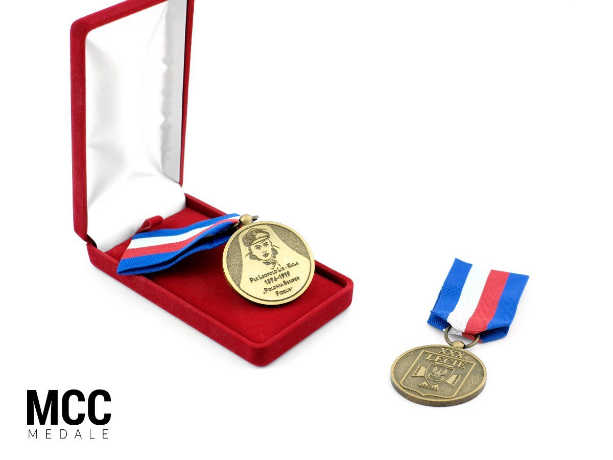 Ordery dla JS2021 wykonane przez MCC Medale