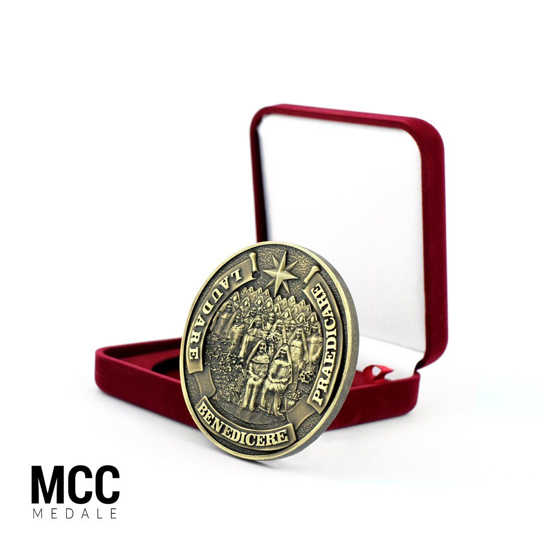 Trójwymiarowe medale okolicznościowe w etui - producent odlewów MCC Medale