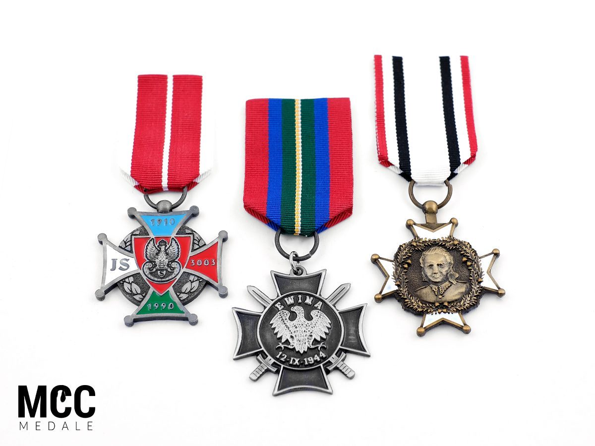 Odznaczenia okolicznościowe - przykłady odznaczeń wykonanych na zamówienie w odlewni MCC Medale
