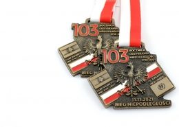Medale - Bieg Niepodległości organizowany przez PKW UNIFIL w Libanie