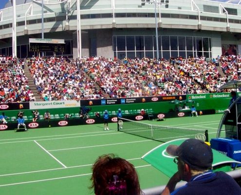 Australian Open - jeden z turniejów Wielkiego Szlema rozgrywany w Australii. Więcej na blogu mccmedale.pl