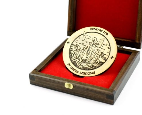 Medale okolicznościowe dla Prokury Misyjnej Misjonarzy Oblatów - medale od MCC Medale