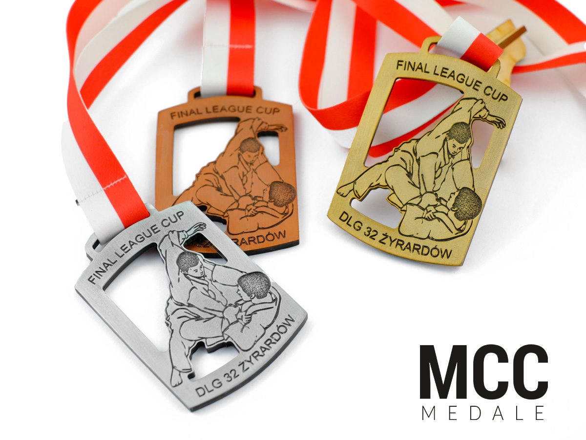 Medale na zawody sportów siłowych z MCC Medale