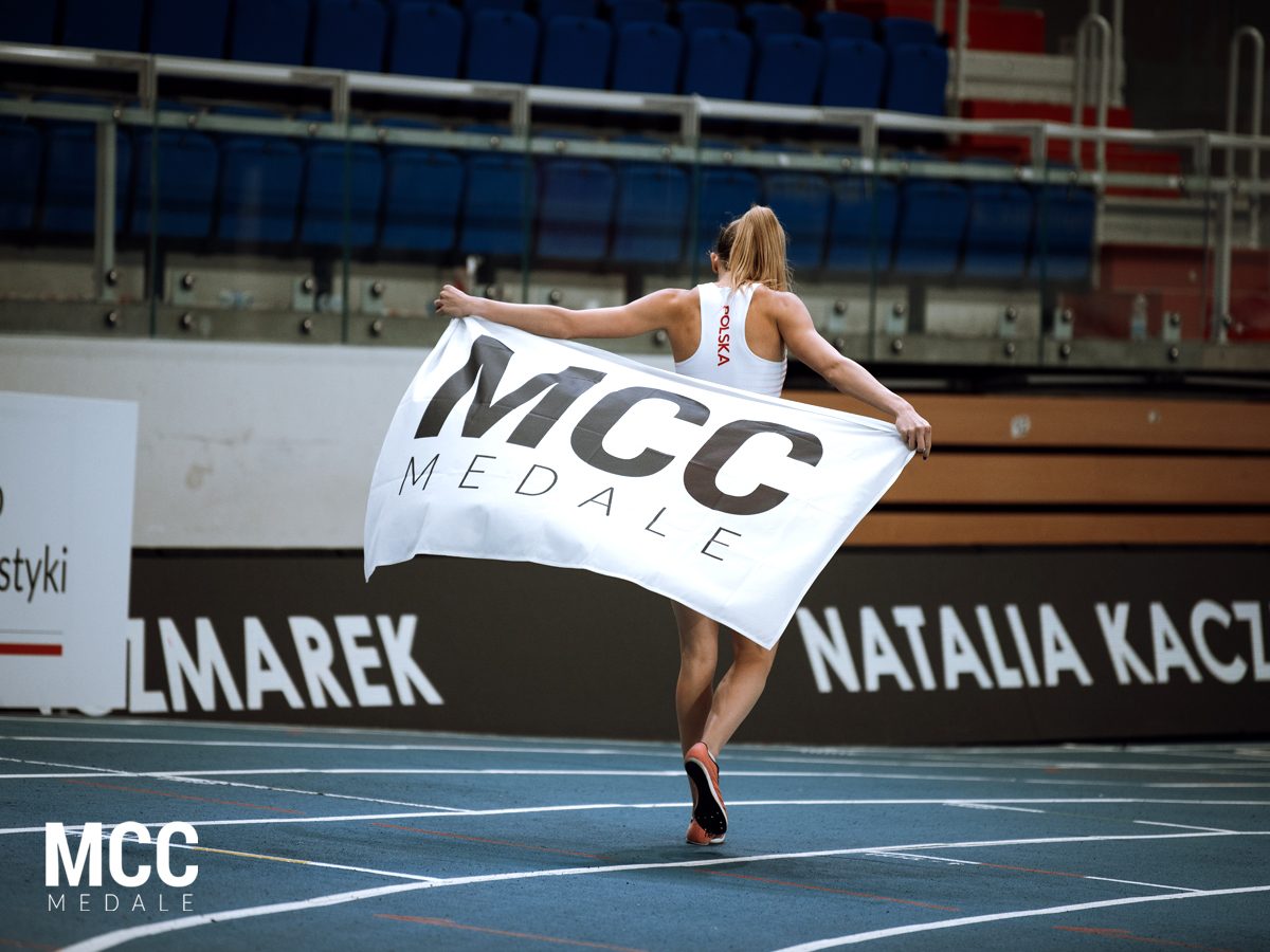Natalia Kaczmarek - zawodniczka PZLA twarzą kampanii MCC Medale