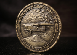 Medal z okazji 100. rocznicy historycznego lotu Warszawa - Tokio