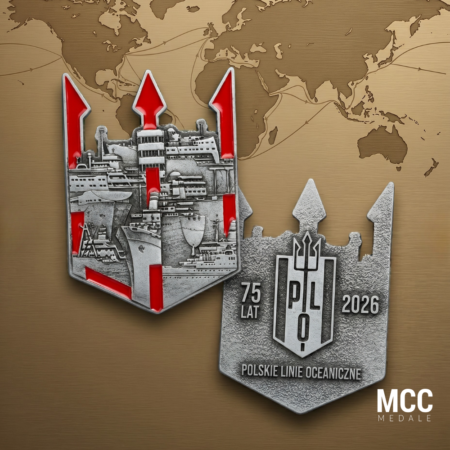 Medal na 75-lecie Polskich Linii Oceanicznych