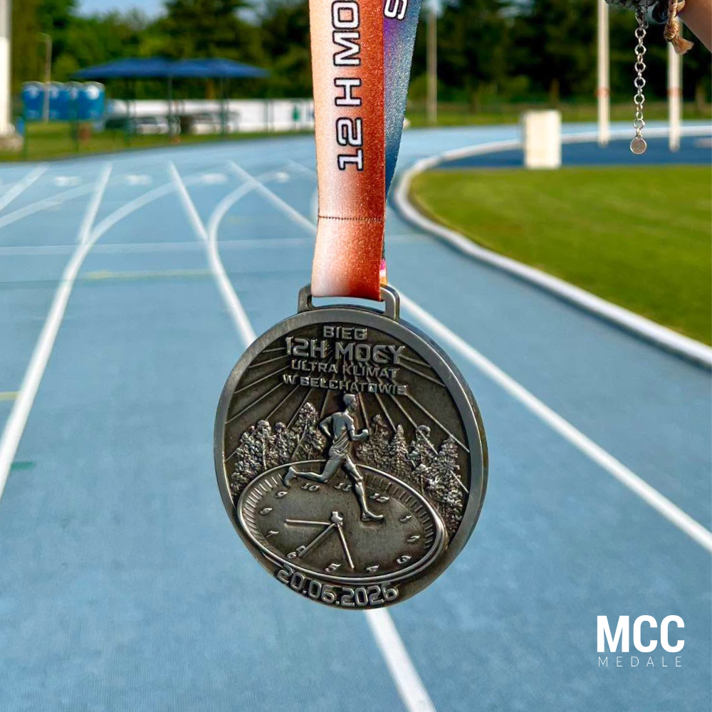 medale sportowe bieg 12h mocy