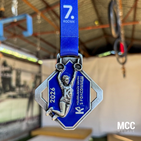 Medal 3D na Koudelníkův závod s Foxconnem