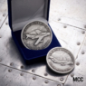 Medale z MiG-15 – dwustronny medal 3D
