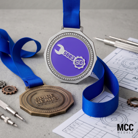 Medale dla uczestników Spice Gears Academy