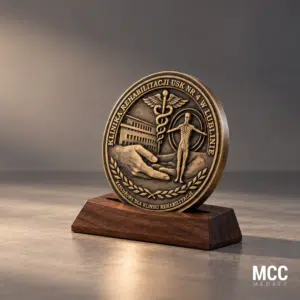 Tak wygląda medal tworzony przez medalierów MCC Medale!